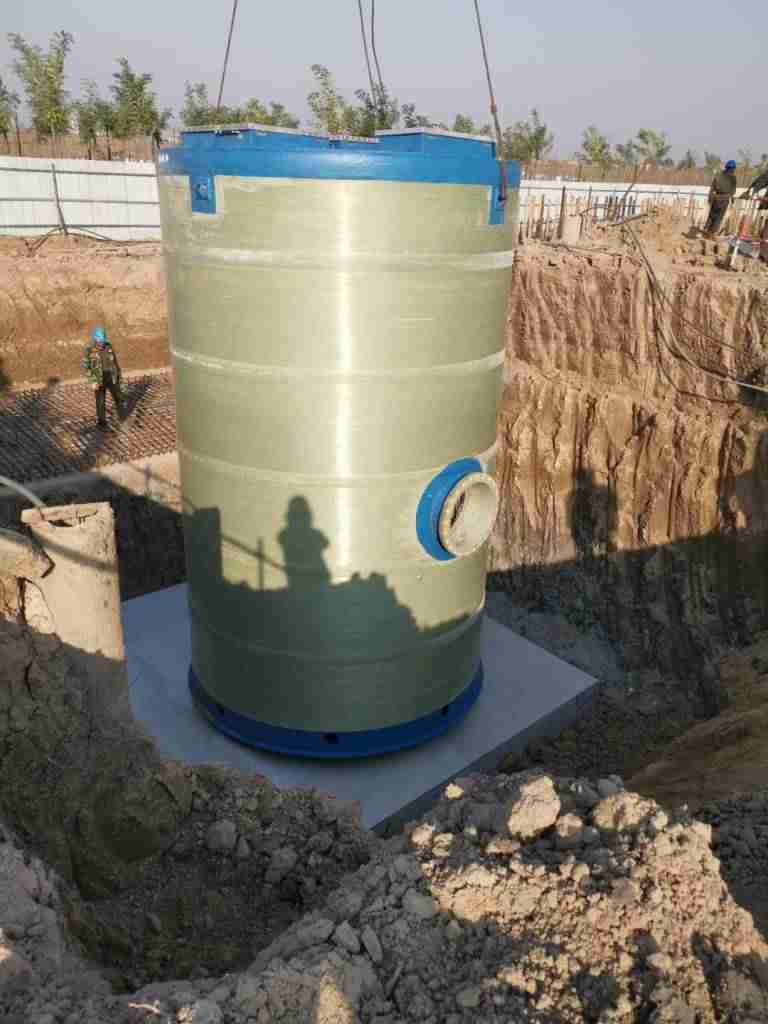 通州污水处理一体化设备施工方案,玻璃钢地埋水罐哪家好
